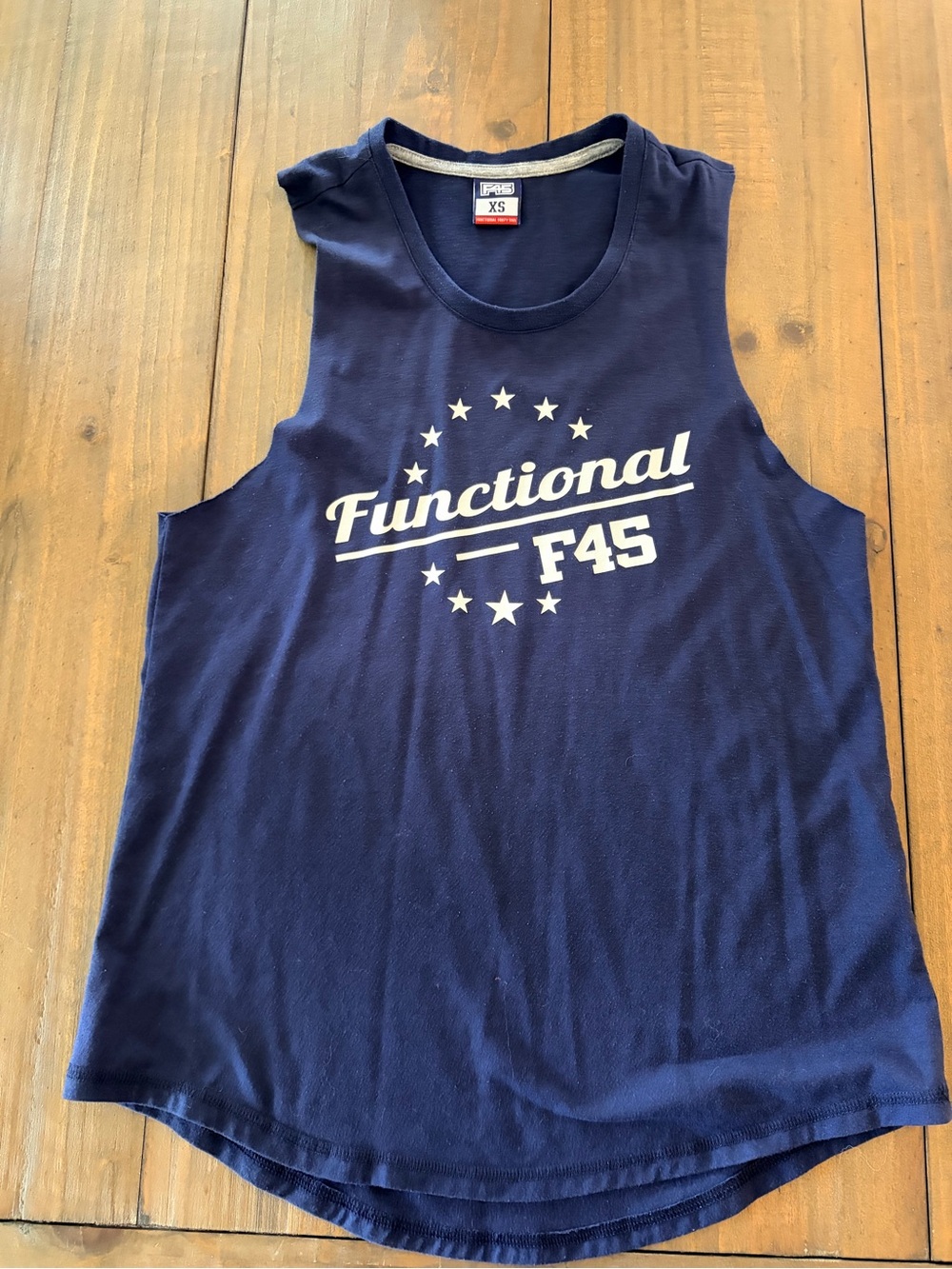 F45 Navy Tank Top